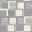 Focus D457_9636 Grey White Squares Rug By Kalora Interiors
