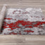 Freemont Grey/Red Abstract Expression Rug by Kalora Interiors