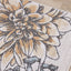 Fresco Blue Yellow Orange Pink Floral Print Rug by Kalora Interiors