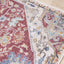 Fresco Cream Pink Yellow Blue Large Medallion Rug by Kalora Interiors