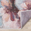 Fresco Blue Pink Yellow Cherry Blossom Rug by Kalora Interiors