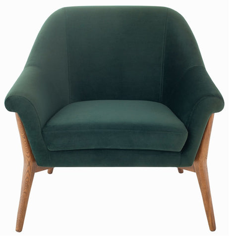 Charlize Occasional Chair Emerald Green by Nuevo