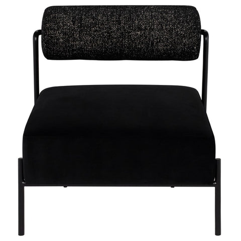 Marni Occasional Chair Salt & Pepper by Nuevo