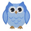 Hootie Patootie Blue Owl HOO-BLU Hand Tufted Wool Area Rug By Viana Inc