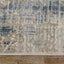 Harmony Grey Blue Crosshatching Rug by Kalora Interiors