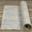 Harmony Grey Blue Crosshatching Rug by Kalora Interiors