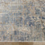 Harmony Grey Blue Crosshatching Rug by Kalora Interiors
