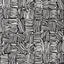 Ice 46308_900 White Black Geo-Doodles Rug By Kalora Interiors