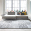 Intrigue Grey Damask Patchwork Rug by Kalora Interiors