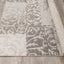 Intrigue Grey Damask Patchwork Rug by Kalora Interiors
