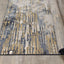Intrigue 12187_505 Blue Beige Distressed Rip Area Rug by Kalora Interiors