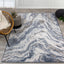 Intrigue Beige/Blue/Cream Rushing Water Rug by Kalora Interiors