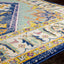Jasper 9381_81 Grey Orange Colourful Traditional Oriental Style Area Rug by Novelle Home