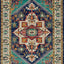 Jasper 9381_81 Grey Orange Colourful Traditional Oriental Style Area Rug by Novelle Home