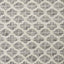 Juneau 4608_67 Grey White Ogee Pattern Area Rug by Novelle Home