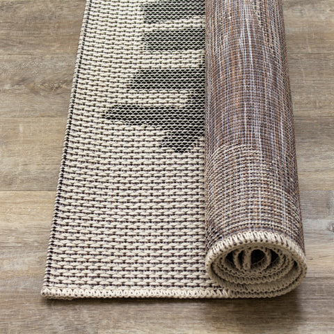 Kalora Kids 9643_T519 Cream Brown Sheep Rug By Kalora Interiors