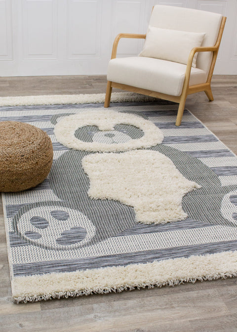 Kids Cuddly Panda Area Rug by Kalora Interiors