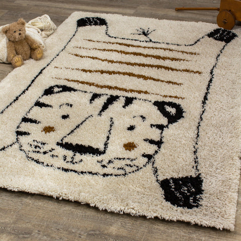 Kids Cozy Tiger Area Rug by Kalora Interiors