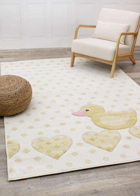 Kids Friendly Duck Area Rug by Kalora Interiors