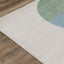 Kids Cream Green Yellow Circles Area Rug by Kalora Interiors