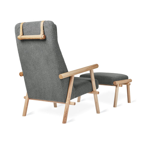 Labrador Chair & Ottoman by Gus* Modern