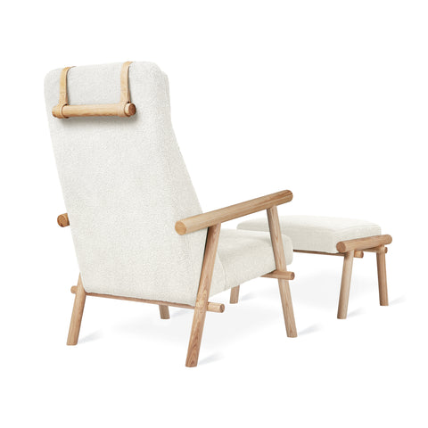 Labrador Chair & Ottoman by Gus* Modern