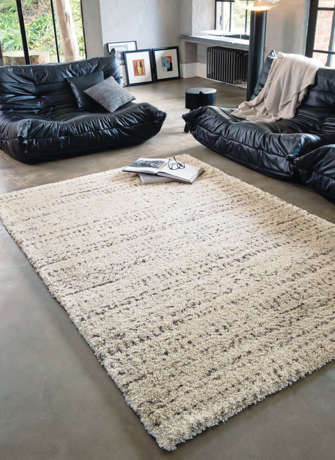 Lane 337_106 Cream Brown Ancients Luxury Rug By Kalora Interiors