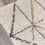 Lane 374_100 Cream Grey Geometric Luxury Rug By Kalora Interiors