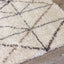Lane 374_100 Cream Grey Geometric Luxury Rug By Kalora Interiors