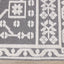 Lawson Grey Cream Elegant Traditional Machine Washable Foldable Rug by Kalora Interiors