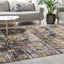 Lyric Distressed Abstract Design Rug by Kalora Interiors