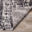 Lyric Grey White Distressed Curvy Rug by Kalora Interiors