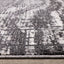 Lyric Grey White Distressed Curvy Rug by Kalora Interiors