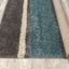 Maroq 3700_3A38 Soft Stripes Shag Area Rug by Kalora Interiors