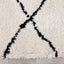 Maroq White Black Diamonds Soft Touch Rug by Kalora Interiors