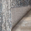 Maroq Grey Blue Distressed Stripes Soft Touch Rug by Kalora Interiors