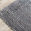 Maroq Grey Blue Distressed Stripes Soft Touch Rug by Kalora Interiors