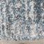 Maroq Grey Blue Distressed Stripes Soft Touch Rug by Kalora Interiors