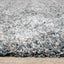 Maroq Blue Grey Cream Shag Rug by Kalora Interiors