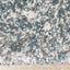 Maroq Blue Grey Cream Shag Rug by Kalora Interiors