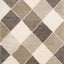 Maroq 9597_T415 Diamond Pattern Shag Area Rug by Kalora Interiors