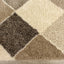Maroq 9597_T415 Diamond Pattern Shag Area Rug by Kalora Interiors