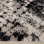 Maroq Cream Grey Beige Distressed Diamond Shag Rug by Kalora Interiors