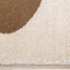 Maroq Cream Taupe Brown Three Stone Rug by Kalora Interiors