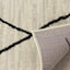 Meridian A191_0282 Pen-Drawn Trellis Lines Area Rug by Novelle Home