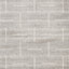 Meridian A607_0737 Grey Parallel and Perpendicular Lines Area Rug by Novelle Home