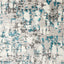 Meridian B193_4757 Grey Distressed Blue Spackle Area Rug by Novelle Home