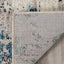 Meridian B193_4757 Grey Distressed Blue Spackle Area Rug by Novelle Home