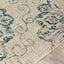 Meridian B202_4252 Distressed Flower Medallion Area Rug by Novelle Home