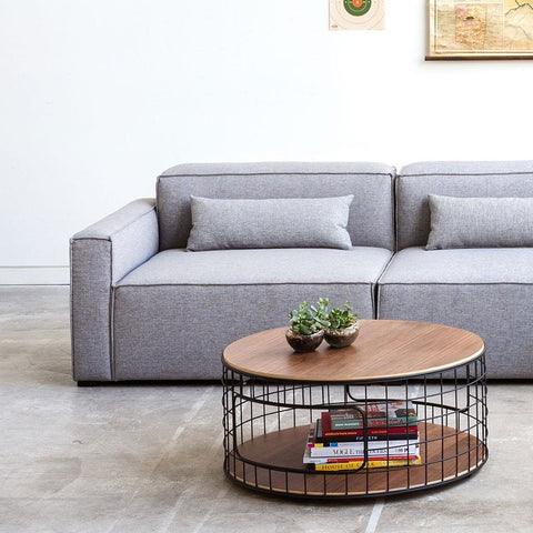 Mix Modular 3-PC Sofa | Parliament Stone